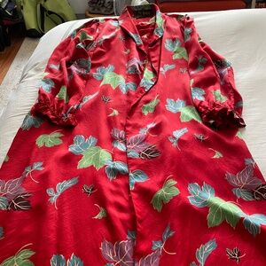 Women's Vintage Silk Chinese Kimono